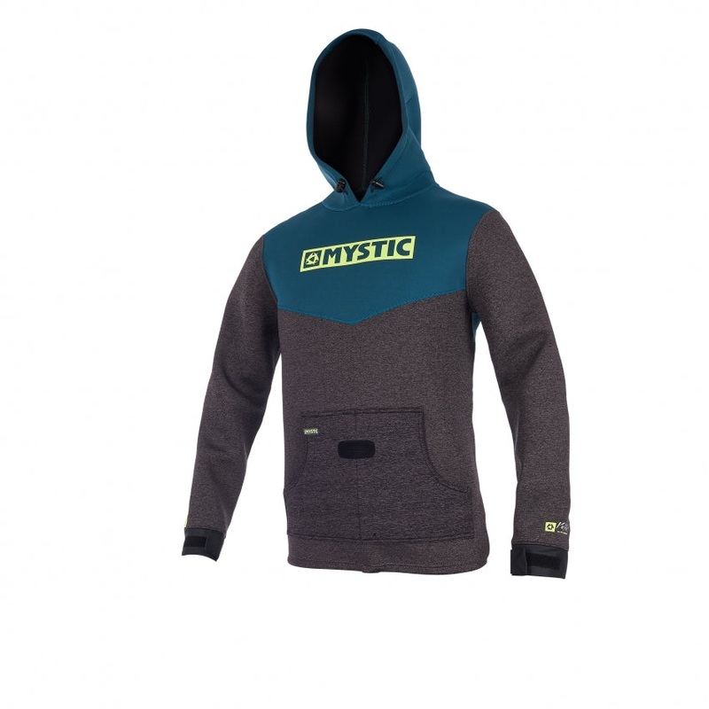 Mystic Voltage Sweat Jacket-Teal
