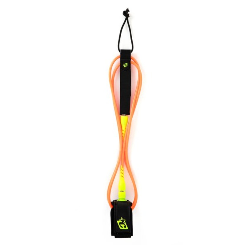 Creatures Grom Lite Leash-5′ x 3/16″-Orange/Citrus