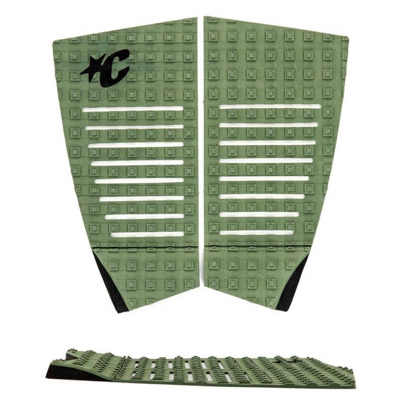 Creatures Icon Fish Traction Pad-Military