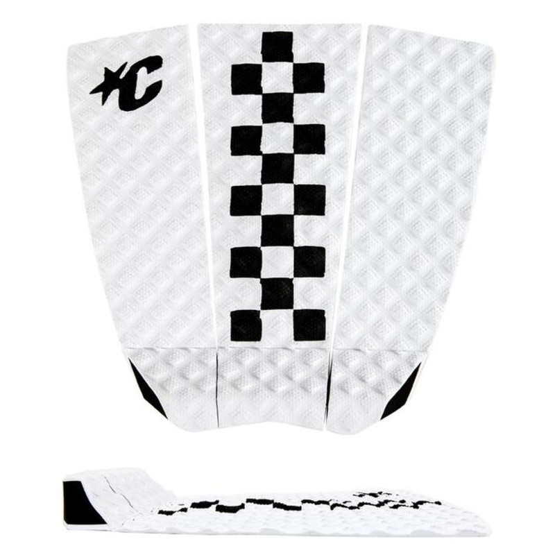 Creatures Jack Freestone Lite Traction Pad-White Black Chex