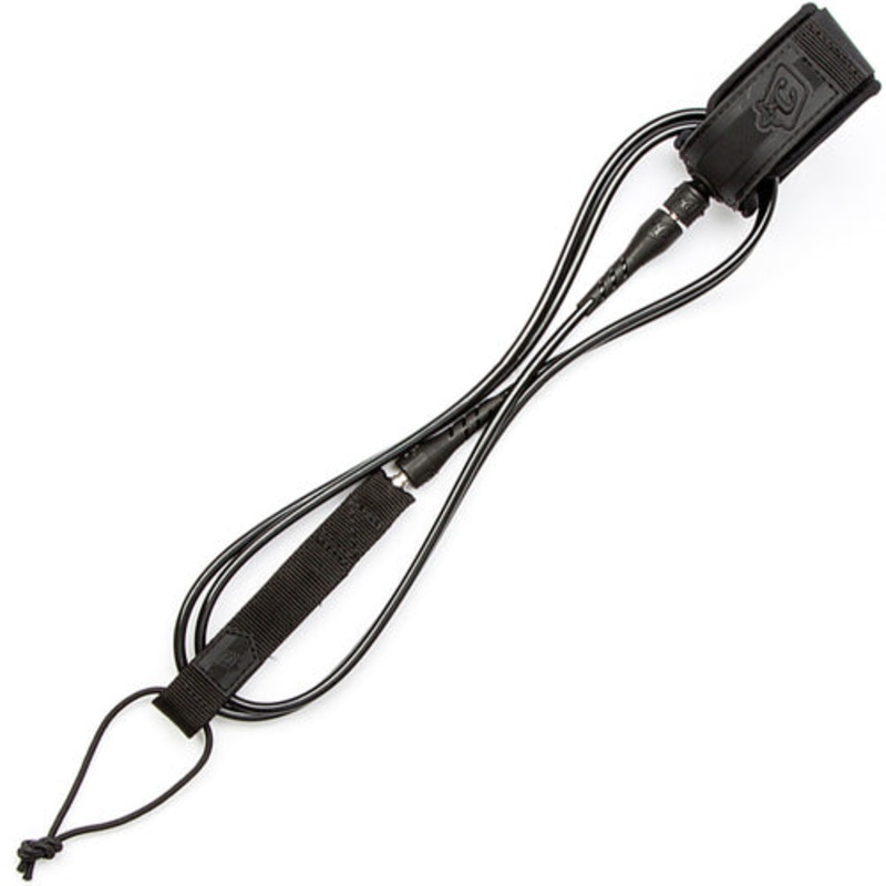 Creatures Pro Leash-8′ x 9/32″-Black Black