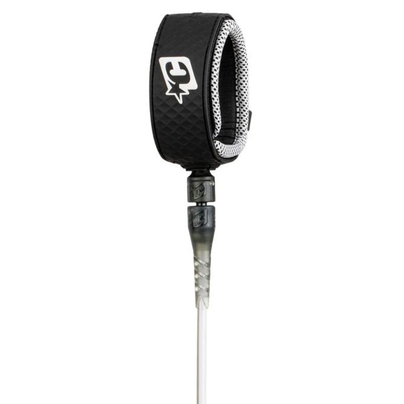 Creatures Pro Leash-Clear Black-6′ x 9/32″