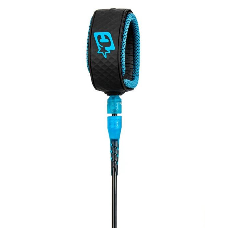 Creatures Pro Leash-Cyan Black-6′ x 9/32″