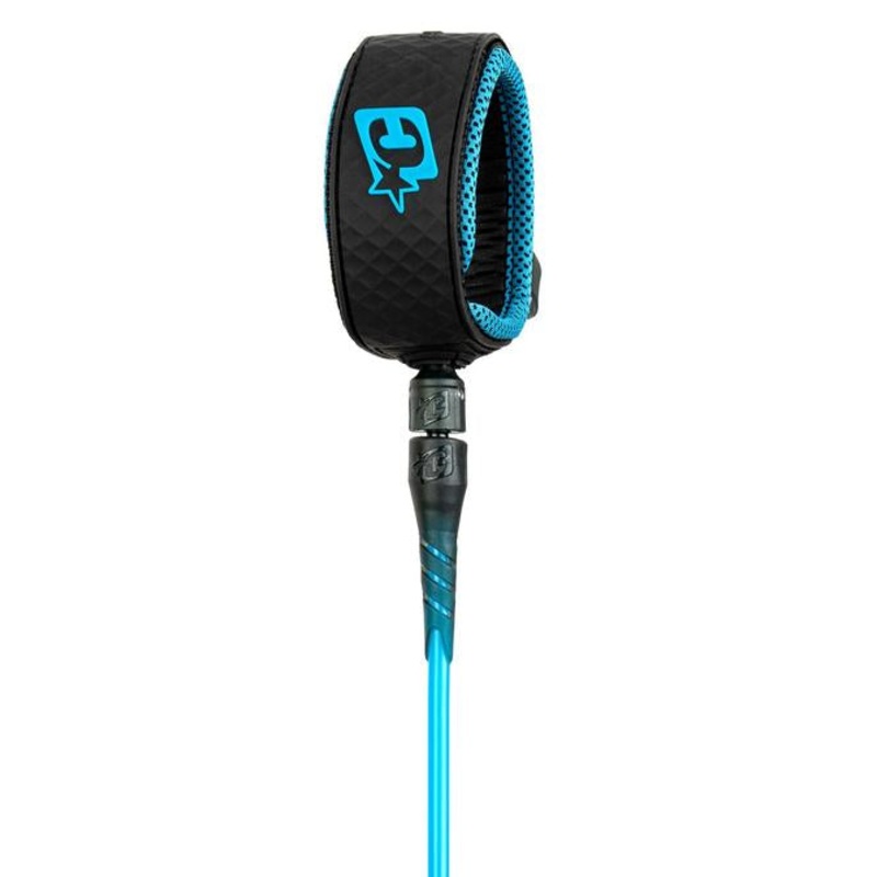 Creatures Pro Leash-Cyan Black-8′ x 9/32″