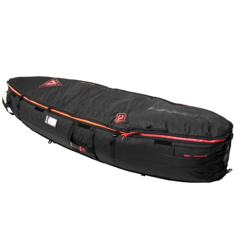 Creatures Shortboard Multi Tour Bag-Black/Red-6’7″