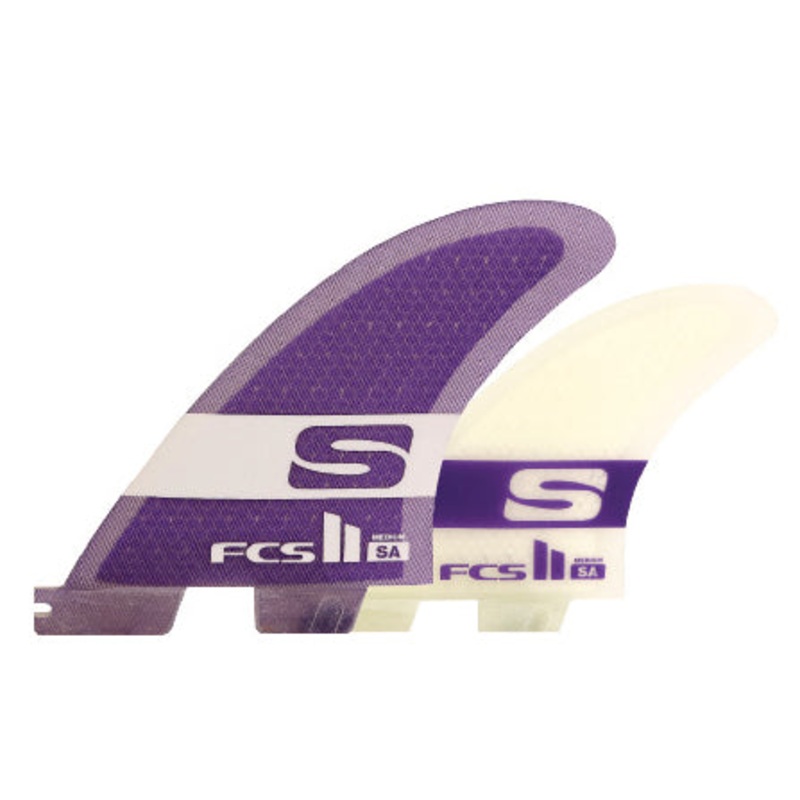 FCS II SA PC Tri/Quad Fin Set-Medium