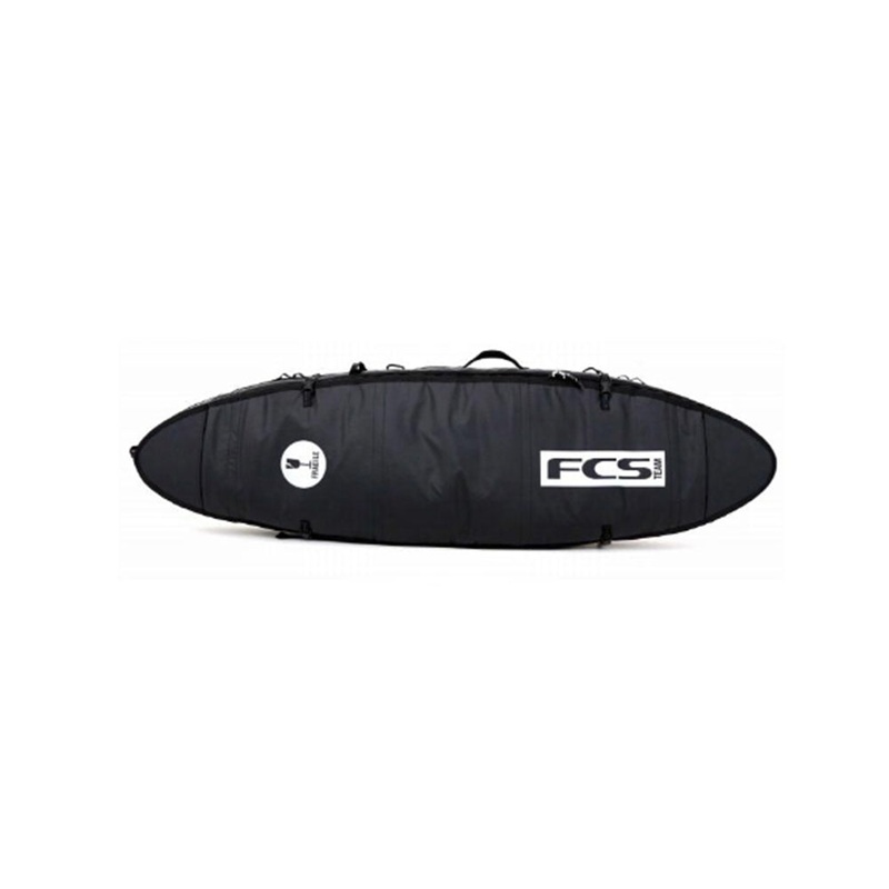FCS Team 5 All Purpose Boardbag-Black/Grey-6’3″