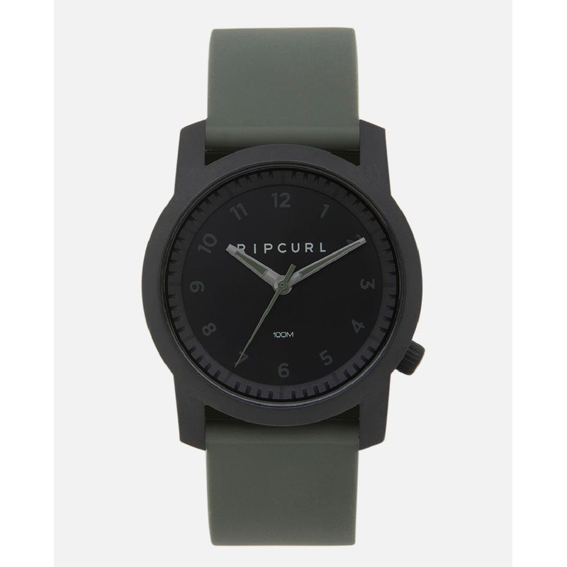 Rip Curl Cambridge Silicone Watch-Army