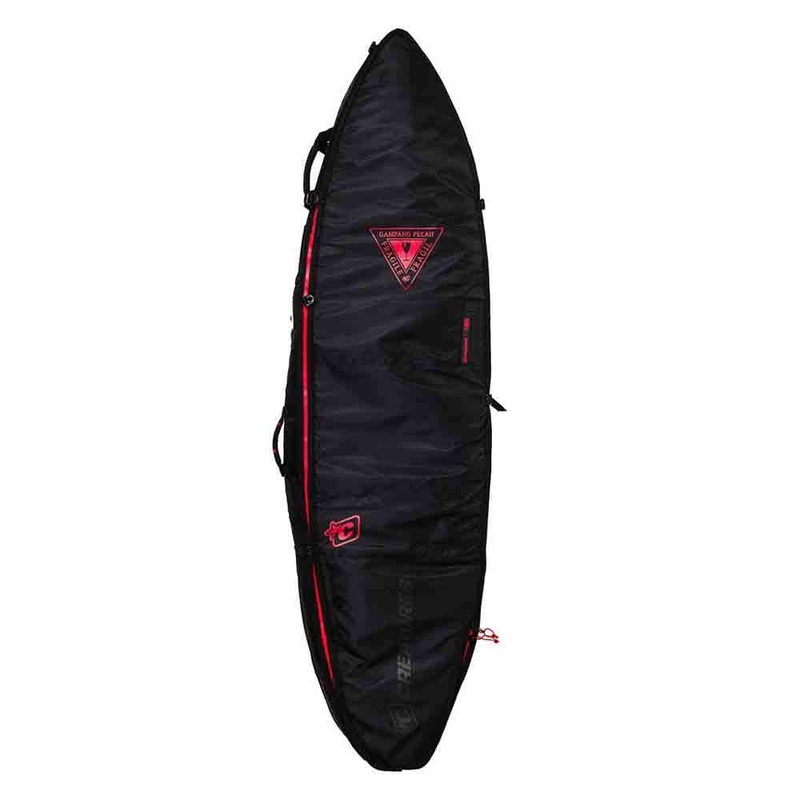 Creatures Shortboard Multi Tour Bag-Black/Red-6’3″