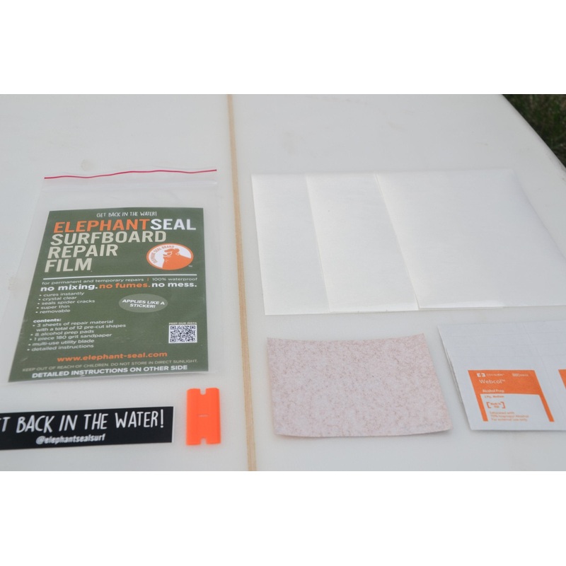 Elephant Seal Surfboard Repair Film Kit
