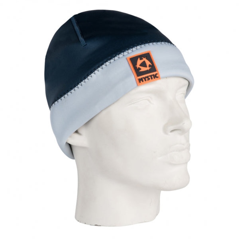 Mystic Beanie Neoprene 2mm Beanie-Navy/Grey