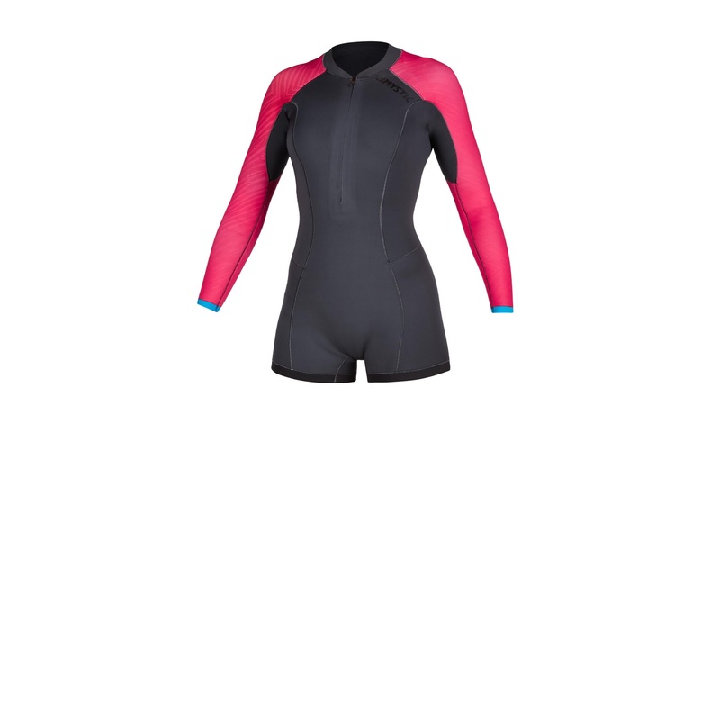 Mystic Wmn’s Diva 2/2mm L/S Springsuit-Phantom Grey
