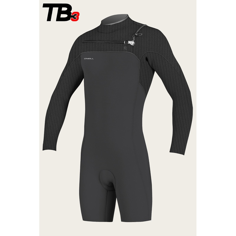 O’Neill Hyperfreak 2mm CZ L/S Springsuit-Mniteoil/Graph