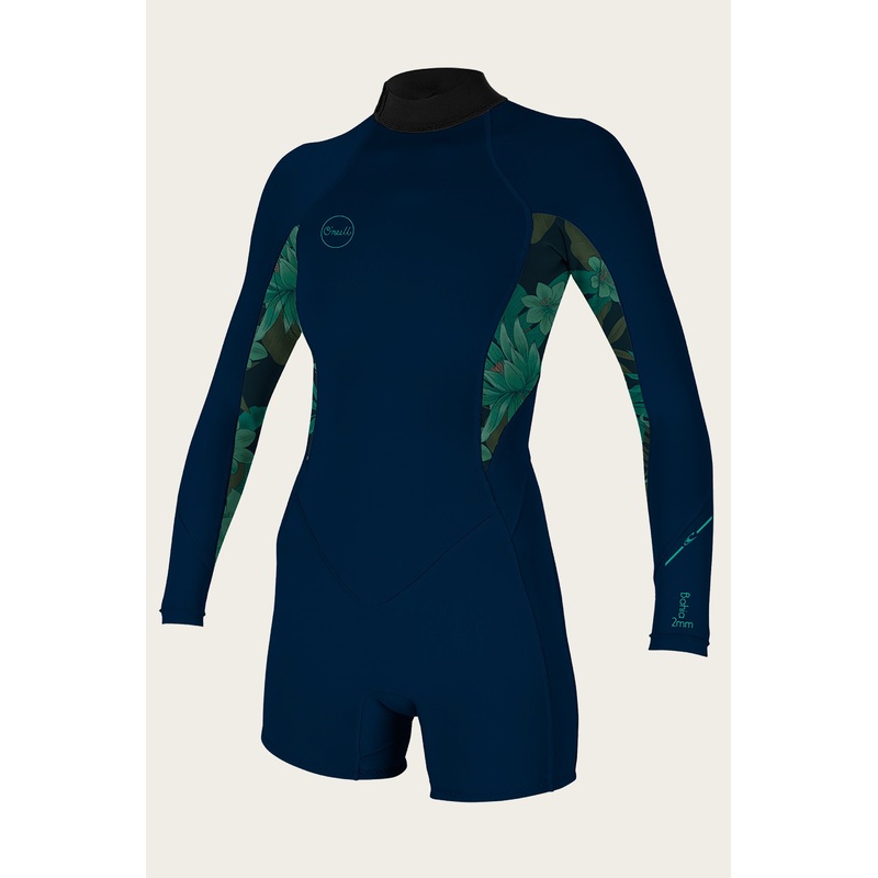 O’Neill Wmns Bahia 2/1mm BZ L/S Springsuit-Abyss/Faro/Abyss