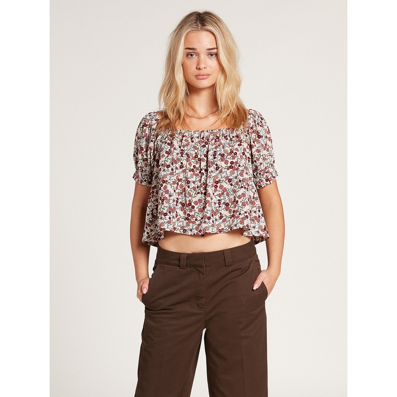 Volcom Flower Trip Shirt-Multi