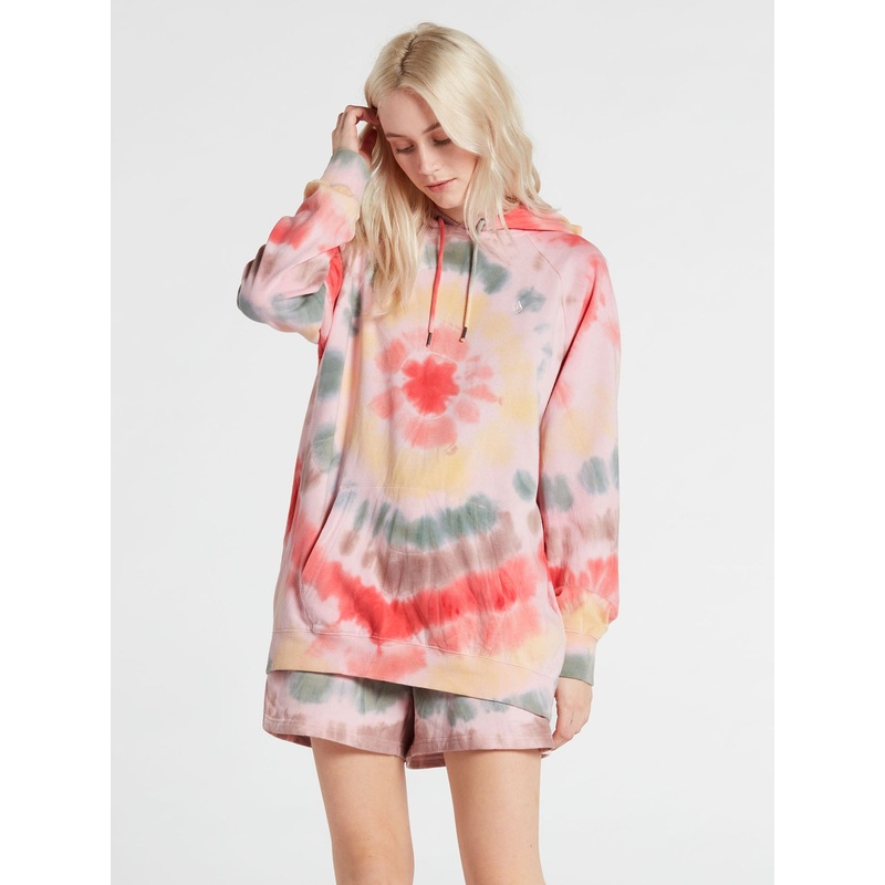 Volcom Truly Stoked BF Hooded Sweatshirt-Multi