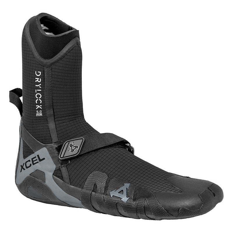 Xcel Drylock 5MM RT Booties-Black