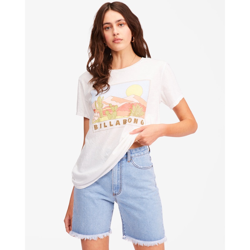 Billabong Desert Nights Tee-Salt Crystal