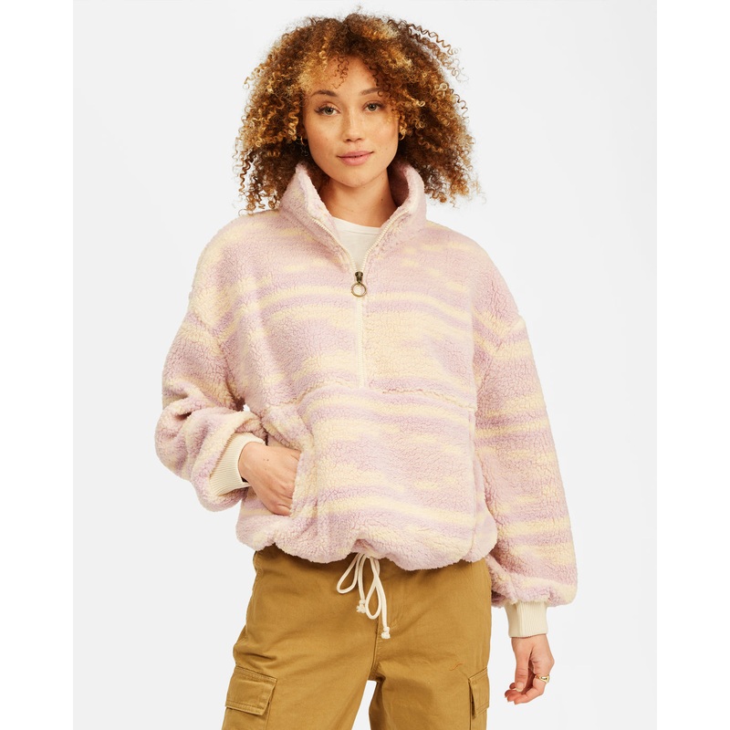 Billabong Time Off Sweatshirt-Lit Up Lilac