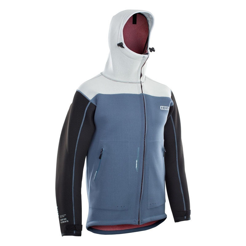 ION Neo Shelter Amp Jacket-Steel Blue/White/Black
