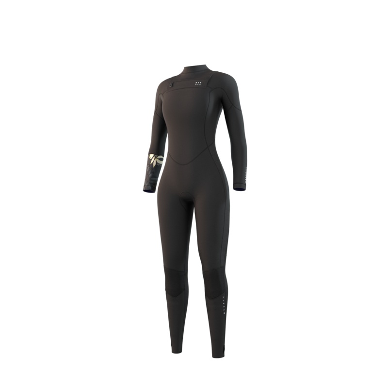 Mystic Dazzled 5/3 Double Front-Zip Wetsuit-Black