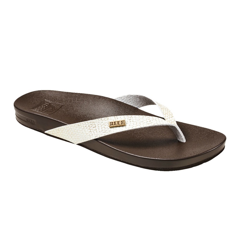 REEF Cushion Court Sandal-Brown Sassy