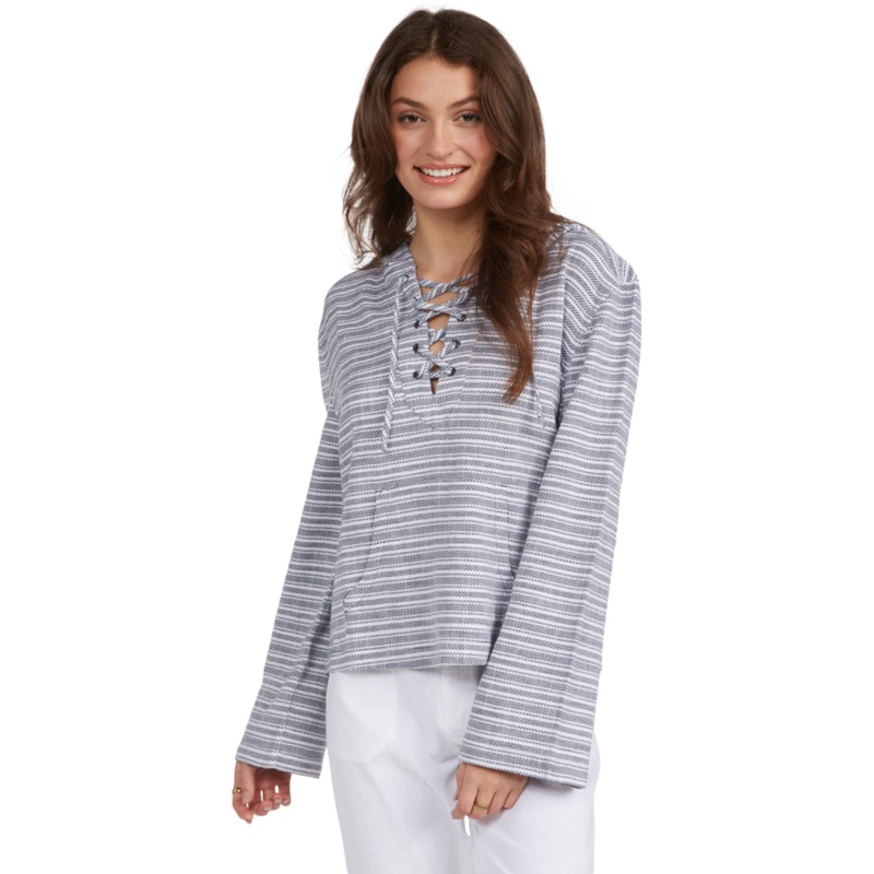 Roxy Cabo Trip Sweatshirt-Mood Indigo