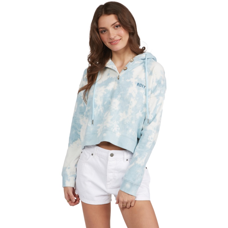 Roxy Girls Trip Sweatshirt-Cool Blue