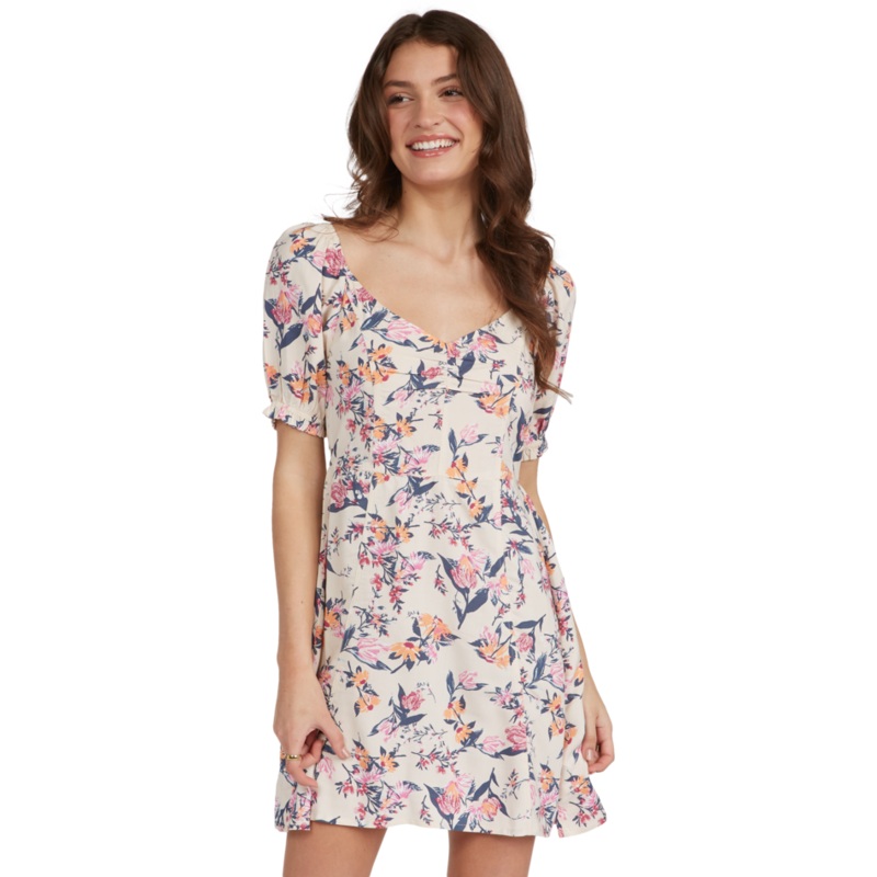 Roxy Shimmy Shake Dress-Tapioca