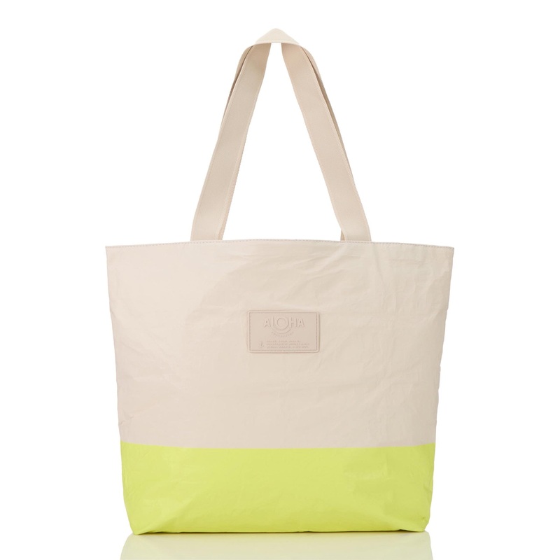 Aloha Collection Dipped Day Tripper Bag-Highlighter/Sandstone