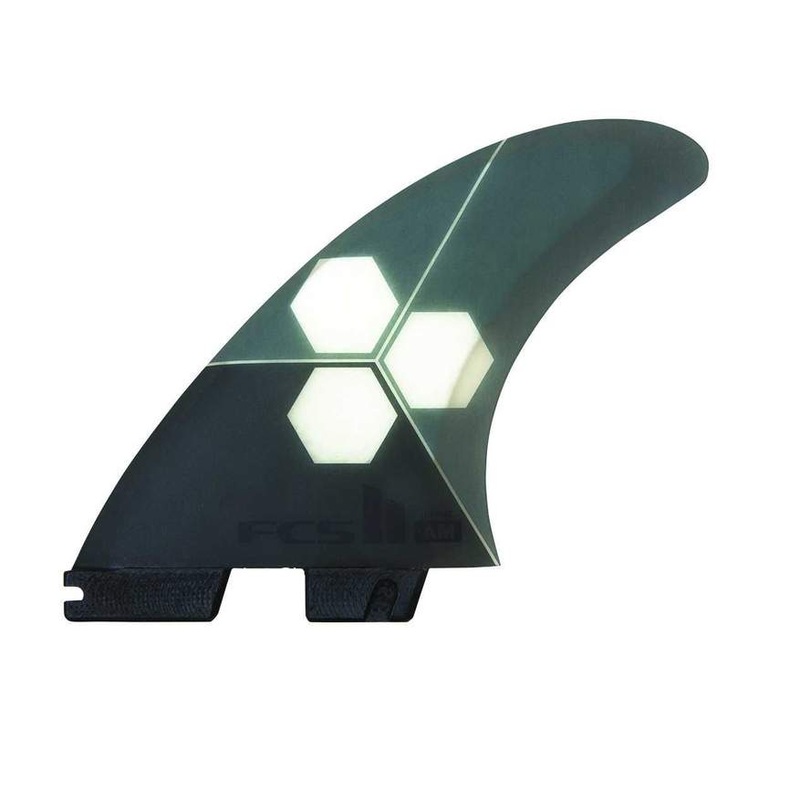 FCS II AM Aircore Tri/Quad Fin Set-Grey-Large