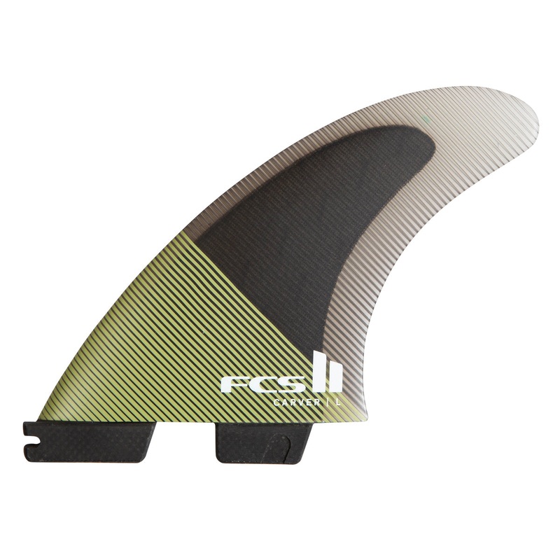 FCS II Carver PC Tri Fin Set-Eucalyptus