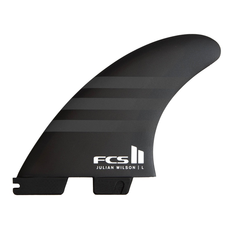 FCS II JW PC Tri Fin Set-Black/Black
