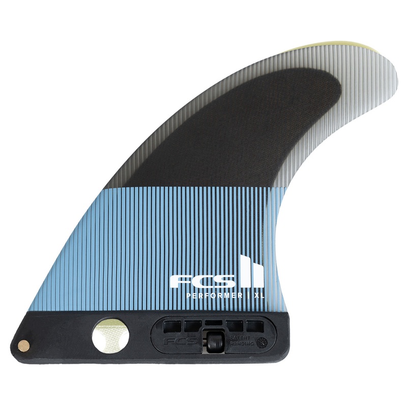 FCS II Performer PC Single Fin-Trainquil Blue