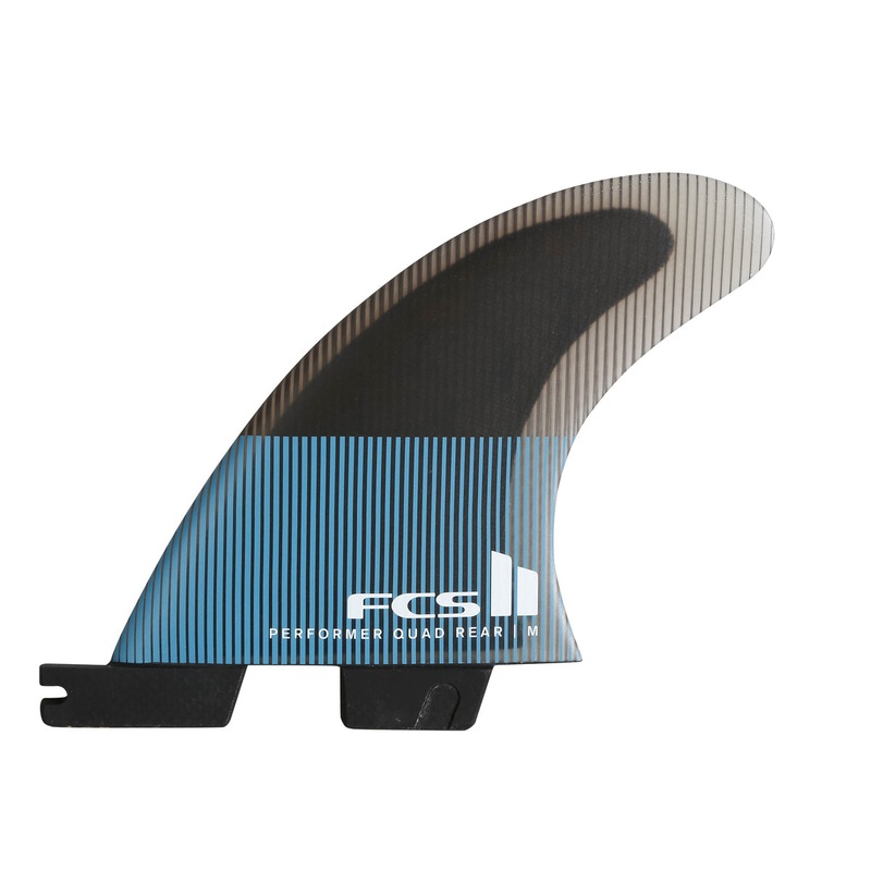 FCS II Performer PC Tri Fin Set-Trainquil Blue
