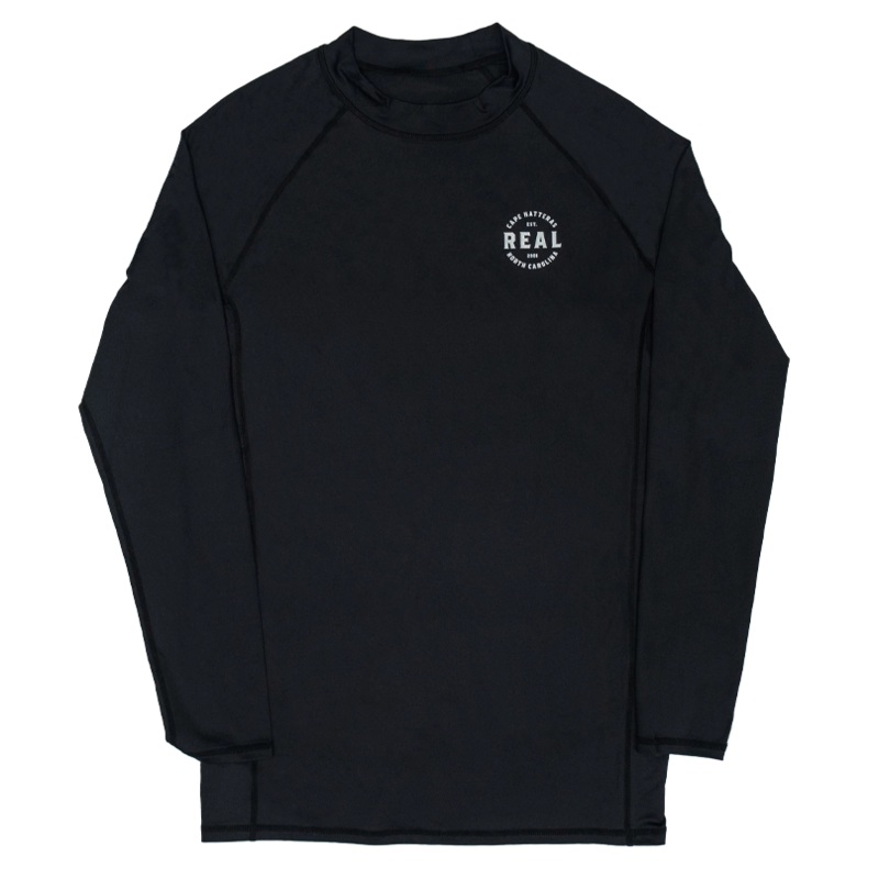 REAL Fuse L/S Rashguard-Black
