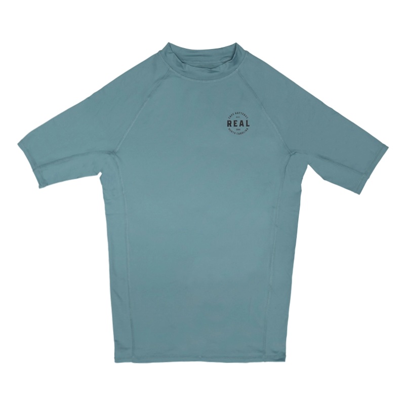 REAL Fuse S/S Rashguard-Storm