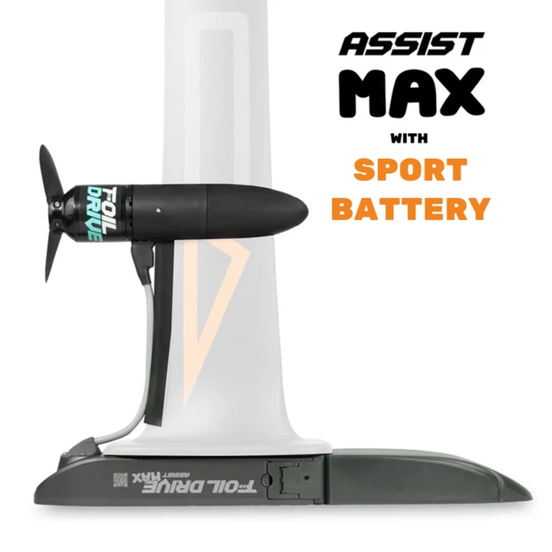 Foil Drive Assist MAX Kit w/ V2 Motor & Sport Battery