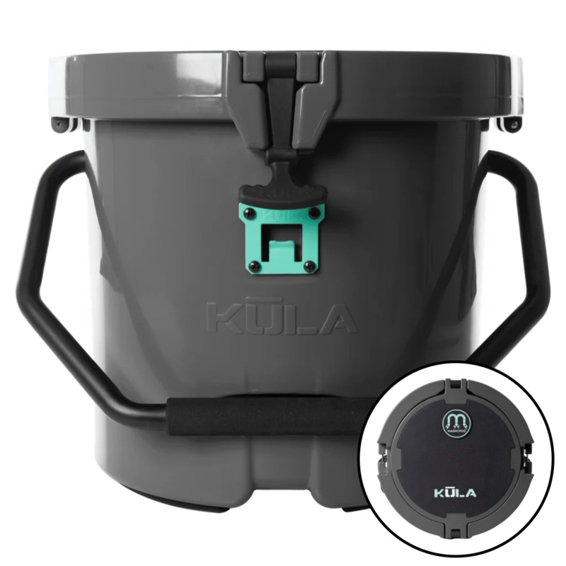 KULA 5.0 GALLON COOLER with MAGNEPOD – GRAPHITE