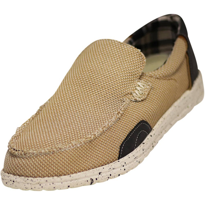 NORTY Men Lightweight Loafer Slip on Lace up Boat Shoe 41965