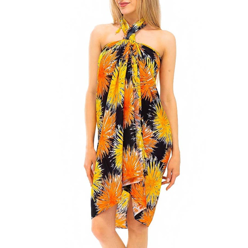 Over Sized Cooling Cotton Sarong Wrap Scarf