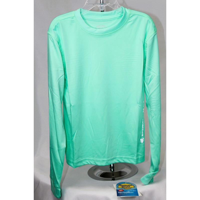 Banana Boat Girls Long Sleeved Rash Guard UPF 50+