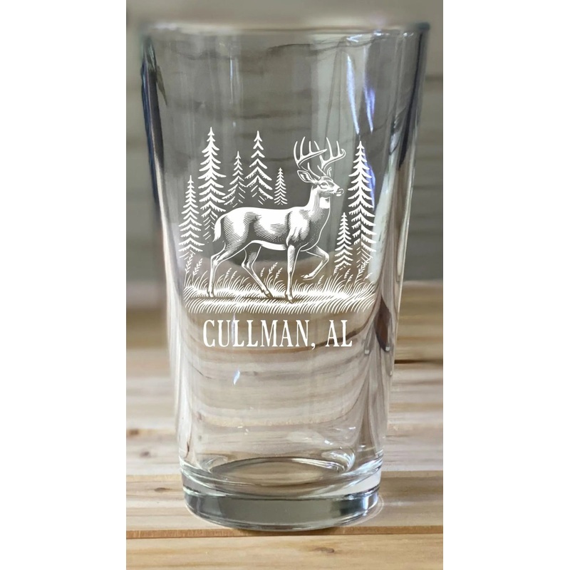 Cullman AL Deer  – Pint glass