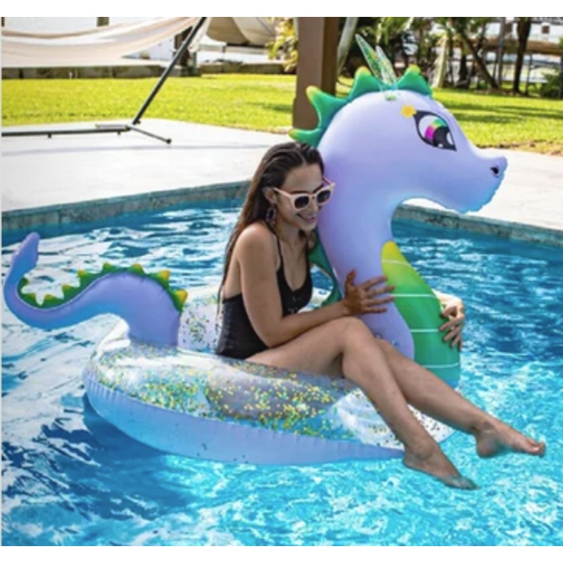 Glitter Dragon – 40″ Beach & Pool Tube