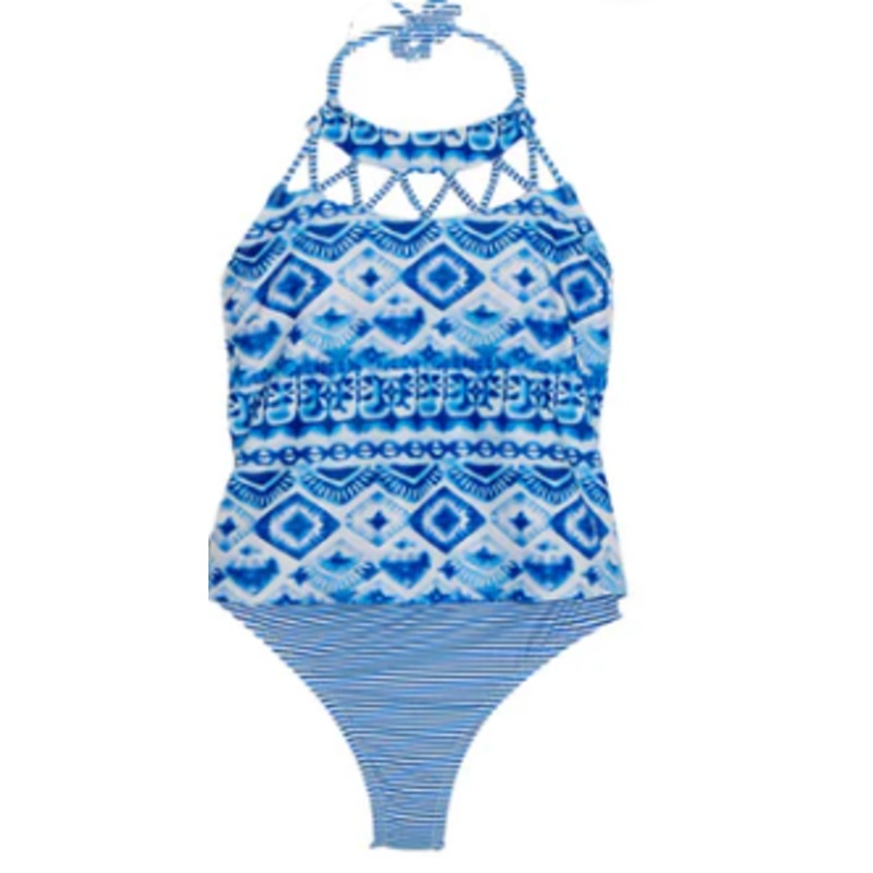 Jantzen Girls Blue Tankini Swimsuit