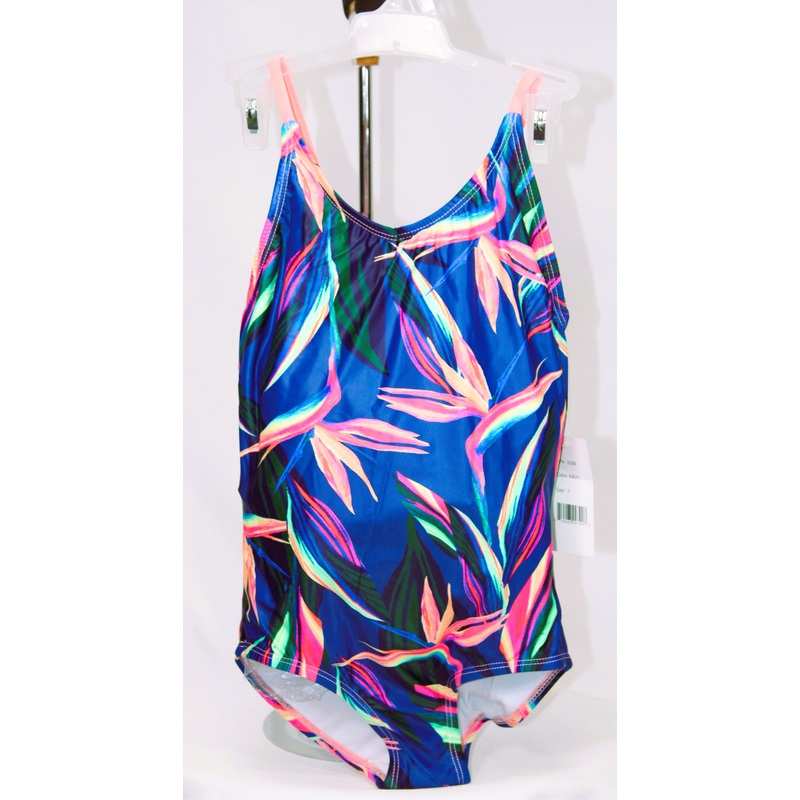 Jantzen Girls Floral One Piece Swimsuit