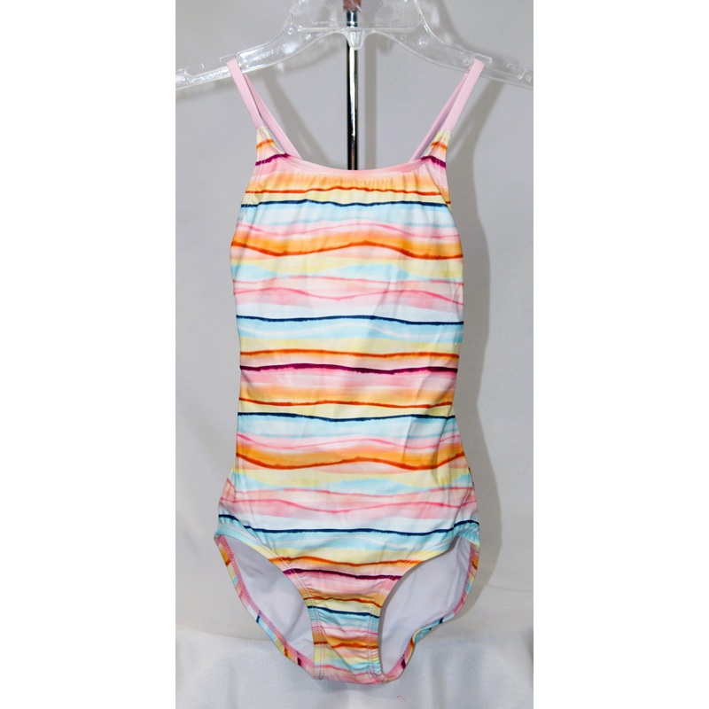Jantzen Girls Striped Swimsuit