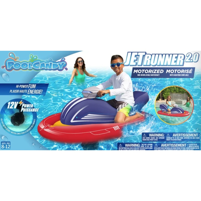 Jet Runner 2.0 – Motorized InflatableRide-On Watercraft