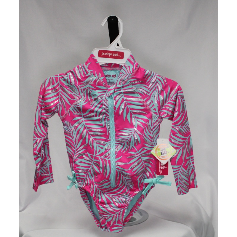 Penelope Mack Little Girl’s One-Piece Swimsuit (PinK)