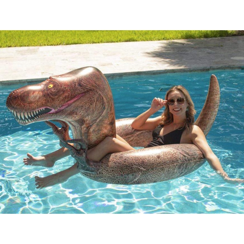 POOL CANDY DINOSAUR FLOAT 42IN-T-REX